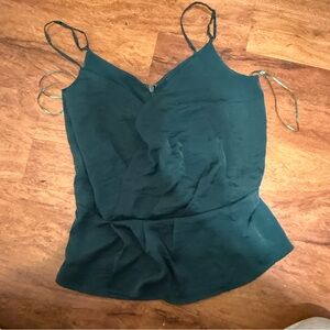 Teal Spaghetti Strap Top